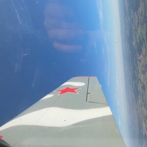 Kunstflug in der legendären Yak-52 (Dauer: 20 min.)
